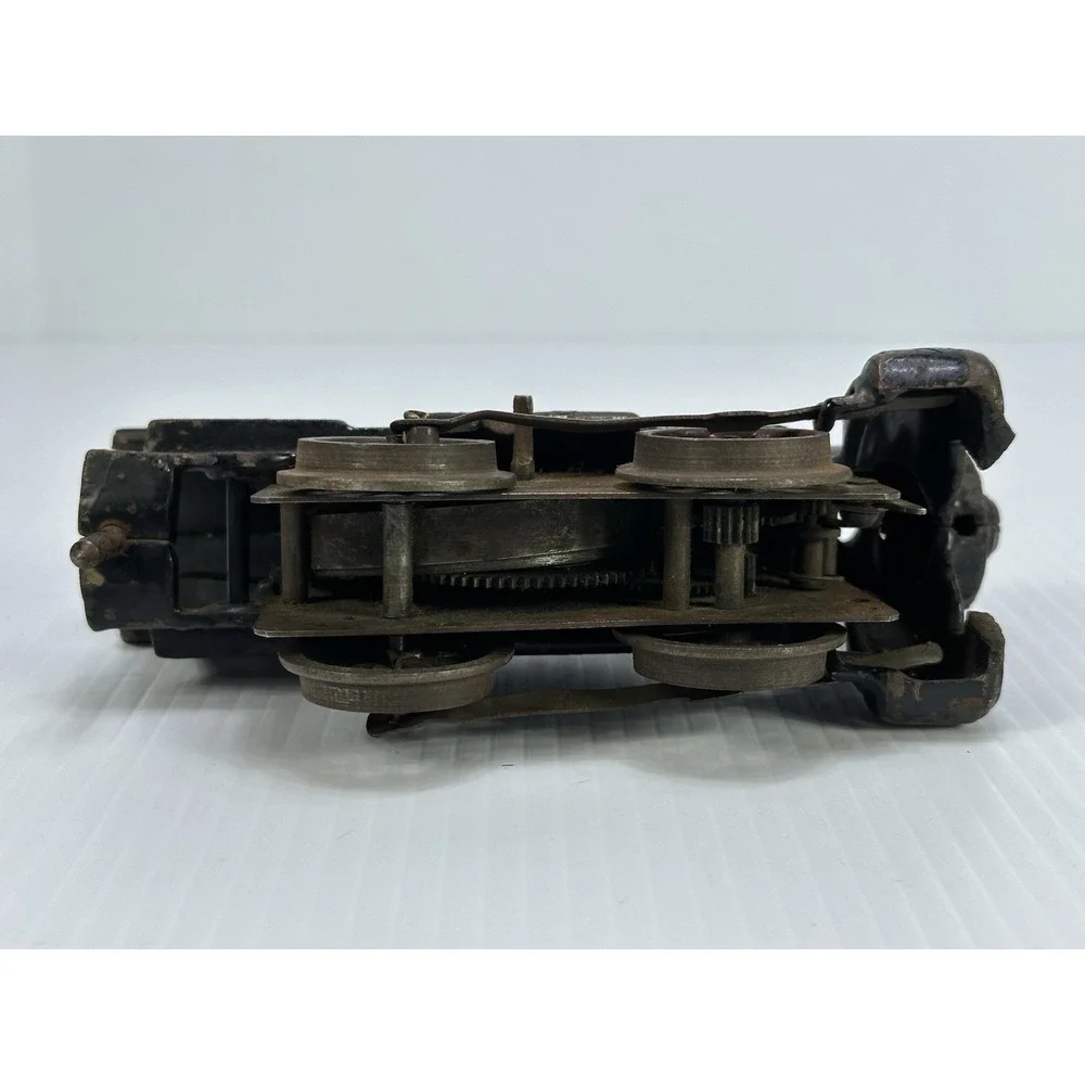 Antique Cast Iron‎ Toy Windup Train Locomotive Grill Broken